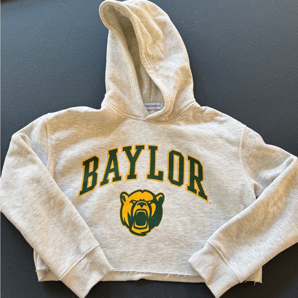 Baylor Gray Hoodie